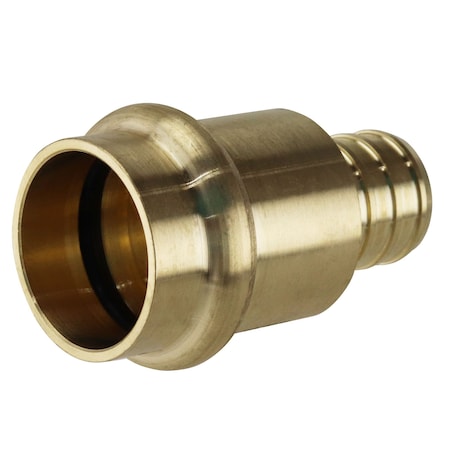 Apollo 3/4 in. Brass PEX Barb x 3/4 in. Press Adapter APXPR3434